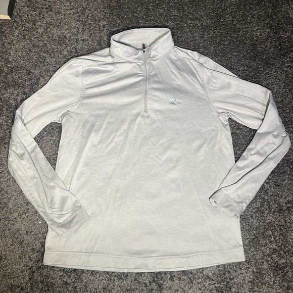 Greg Norman Collection Other - Greg Norman Shirt Mens Grey  Small Long Sleeve 1/4 Zip Mock Neck Golf Outdoor